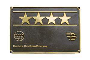 DeHoGa 4 Sterne Auszeichnung