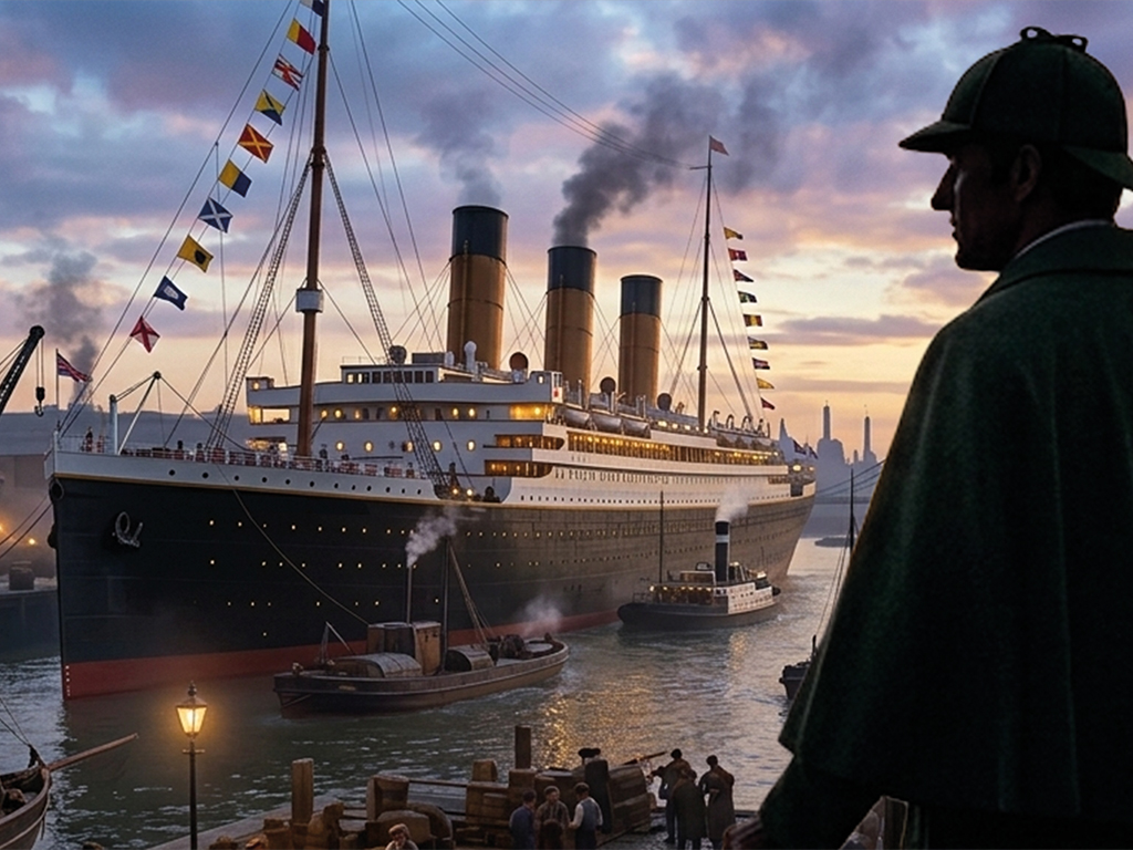 Sherlock am Hafen